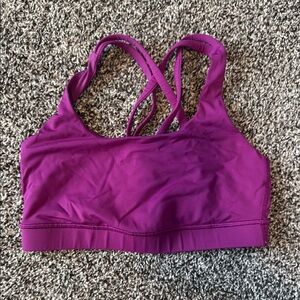 Purple Women's Sports Bra